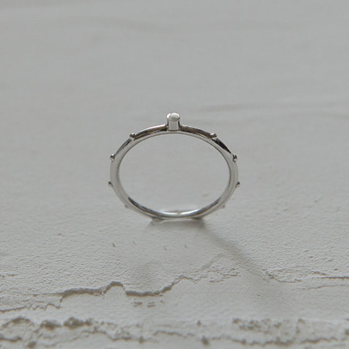 마리에 플래티넘 묵주반지 Marie Rosary Ring,Platinum