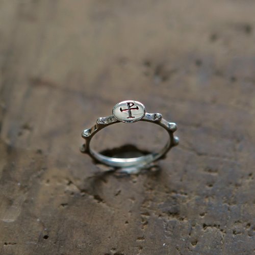 바티카노 실버 묵주반지 Vaticano Rosary  Ring,Silver