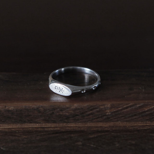 이지 프리스카 실버 묵주반지 EZ Prisca Rosary Ring,Silver