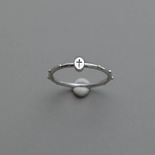 카르미나 플래티넘 묵주반지 Carmina Rosary Ring,Platinum