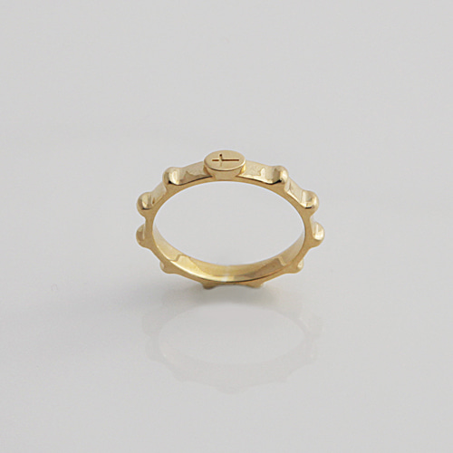 [B타입] 루비오 골드 묵주반지 Rubio Gold Rosary Ring 14K,18K