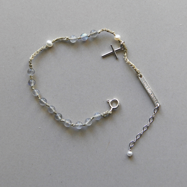 필로메나 라브라도라이트 묵주팔찌 Philomena Labradorite Rosary Bracelet