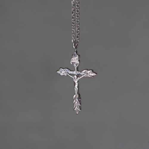아르보 십자가 실버 목걸이 Arvo Cross Silver Necklace