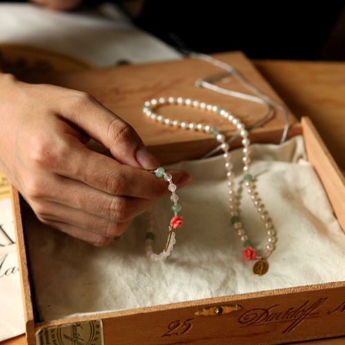 마리나 L 5단묵주팔찌 Marina L Rosary Bracelet