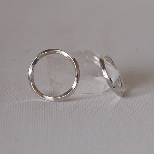 Spiral Plain Silver Couple Ring 스피럴 플레인 실버 커플링